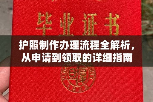 头屯河护照制作办理流程全解析，从申请到领取的详细指南